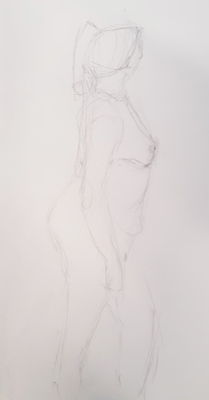 Female Nude in Pencil #3