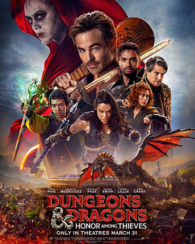 poster for “Dungeons & Dragons: Honor Among Thieves”