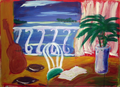 Islandview, work in progress after 1 session