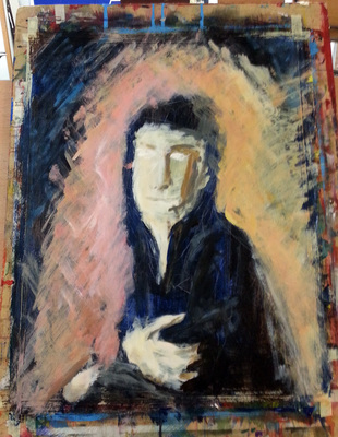 Madonna Smith, work in progress after half session