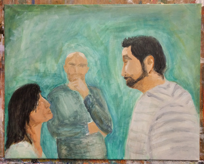 Human After All, work in progress after 2 sessions