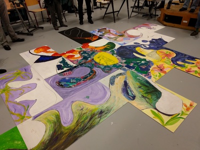 Samenspel Metafloristiek, work in progress after 2 sessions
