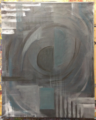 I Knew Prufrock Before He Was Famous, work in progress after 1 session