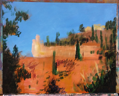 El Palacio de Generalife, work in progress after 1 session