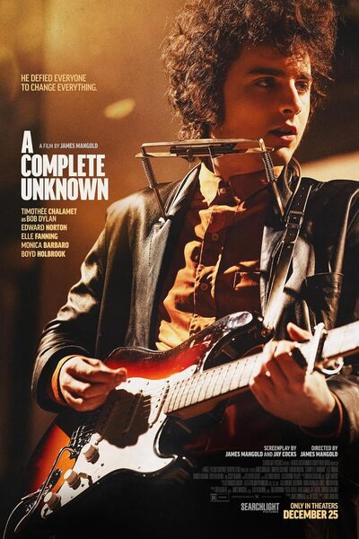 poster for “A Complete Unknown”