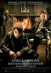 Poster van 'Män som hatar kvinnor'