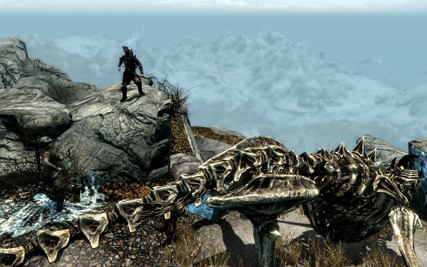 Lydia and Caitlin have just slain a dragon