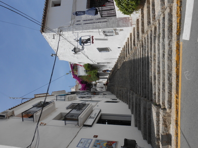 Stairs in Altea, Spain, photograph