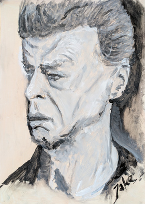 Male Model Portrait in Oil Paint (Henk)