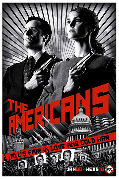 poster for “The Americans”, Season 1