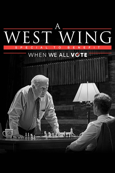 promo for “A West Wing Special to Benefit When We All Vote”