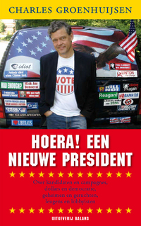 Kaft van 'Hoera! Een nieuwe president'