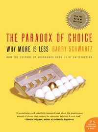 Kaft van 'The Paradox of Choice'