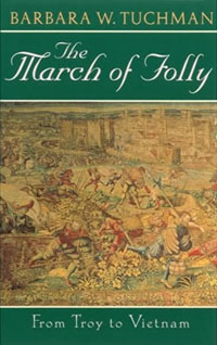 Kaft van 'The March of Folly'
